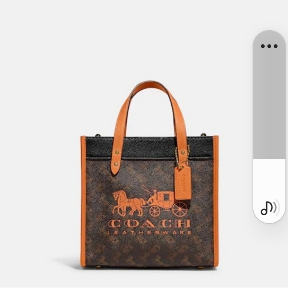 Coach Horse and Carriage Field tote